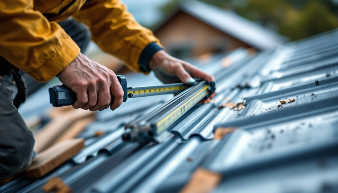 Calcul pente toiture bac acier : conseils pour une installation réussie