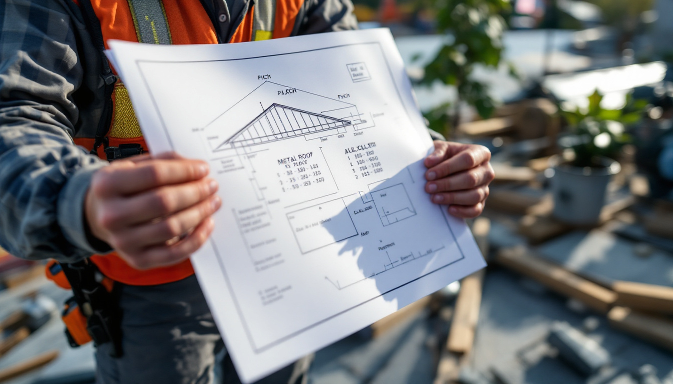 Calcul pente toiture bac acier : conseils pour une installation réussie