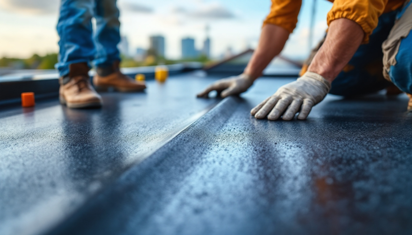 EPDM toiture plate : étanchéité durable et installation facile