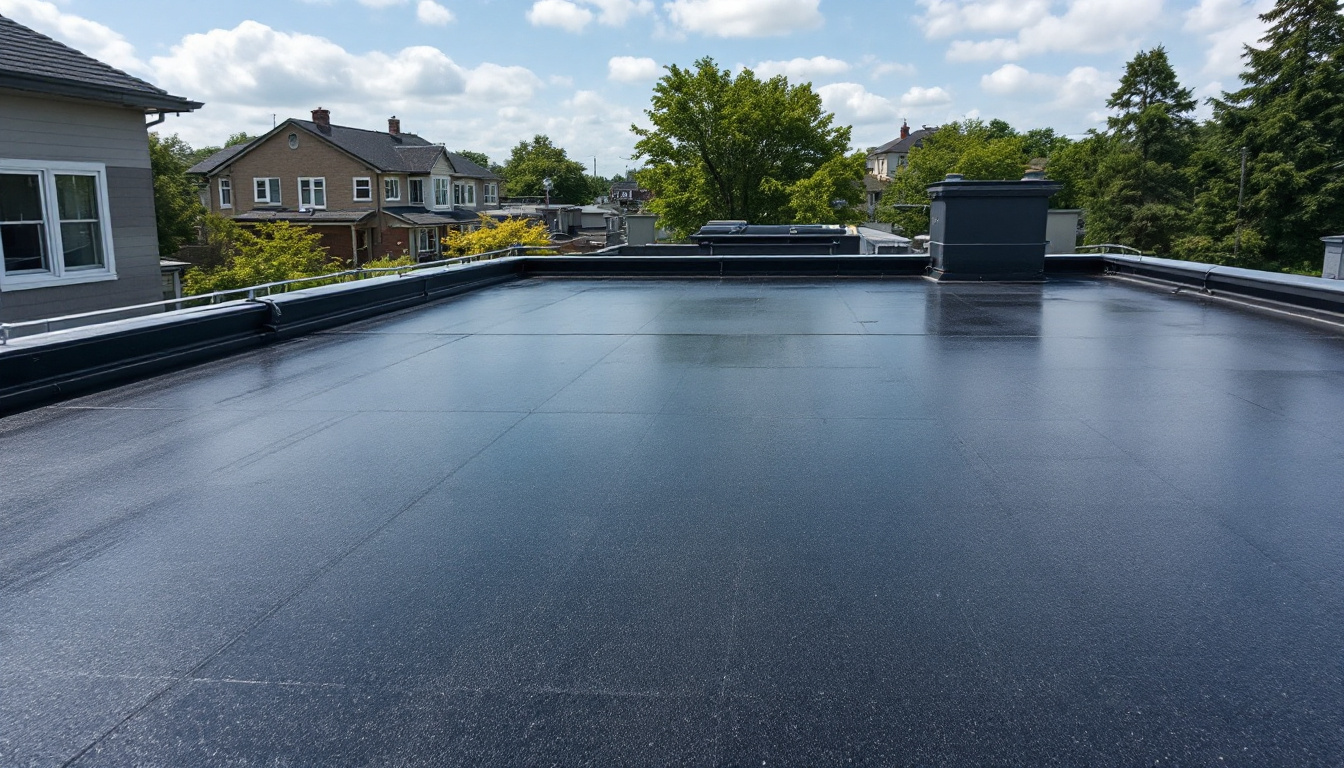 EPDM toiture plate : étanchéité durable et installation facile
