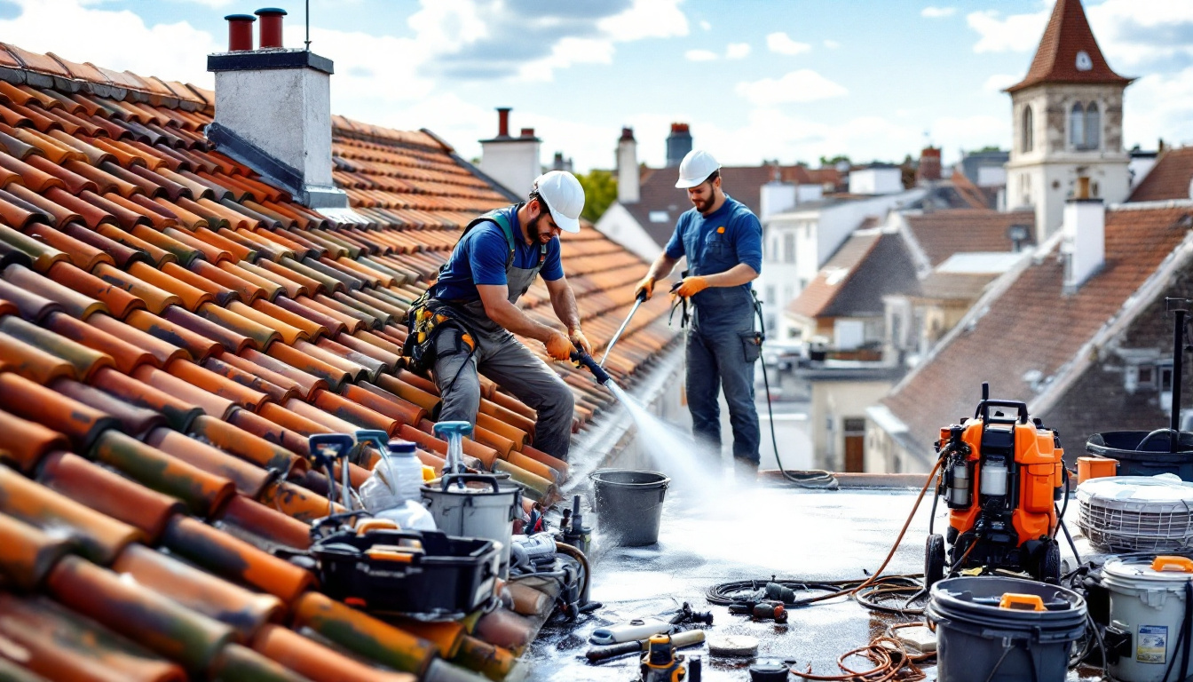 Demoussage toiture Angers : conseils et professionnels à votre service