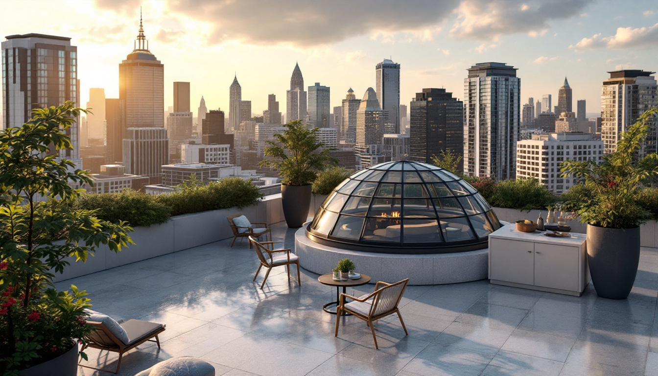 Dome pour toiture plate : améliorez votre espace avec style