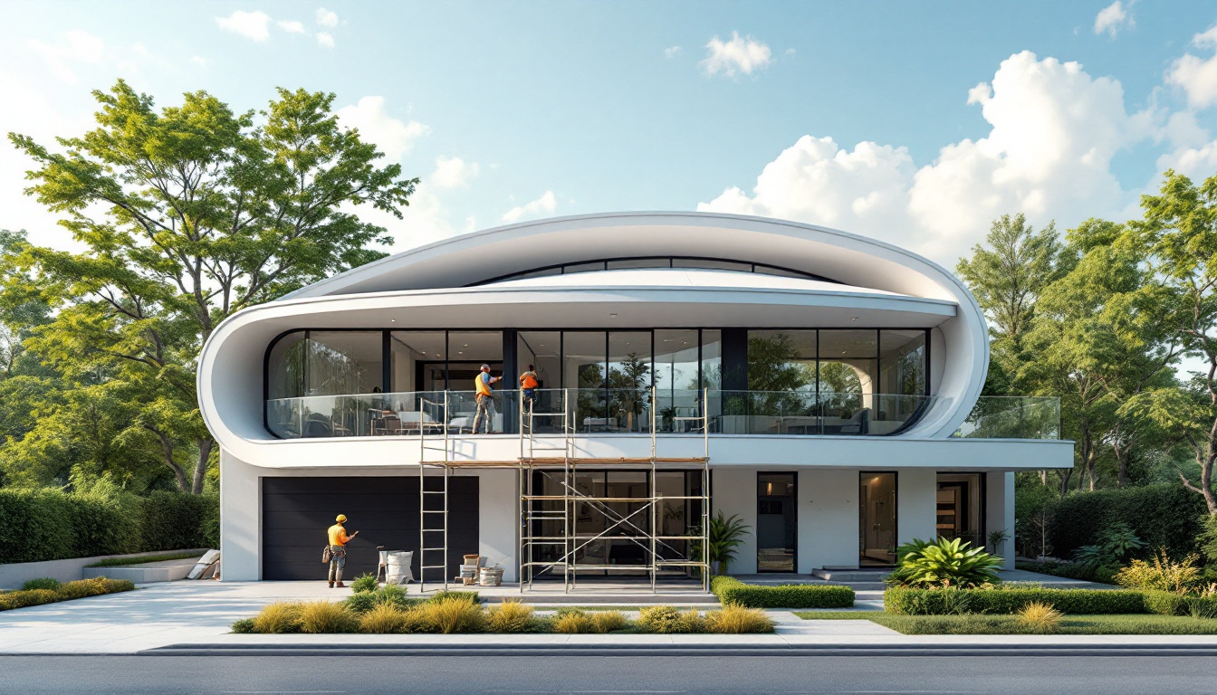 Toiture arrondie : esthétique et performance pour votre projet